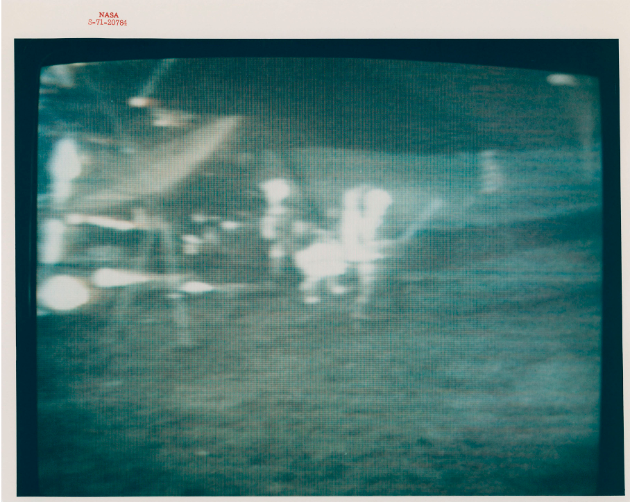 Alan Shepard playing golf on the Moon, January 31-February 9, 1971, EVA 2