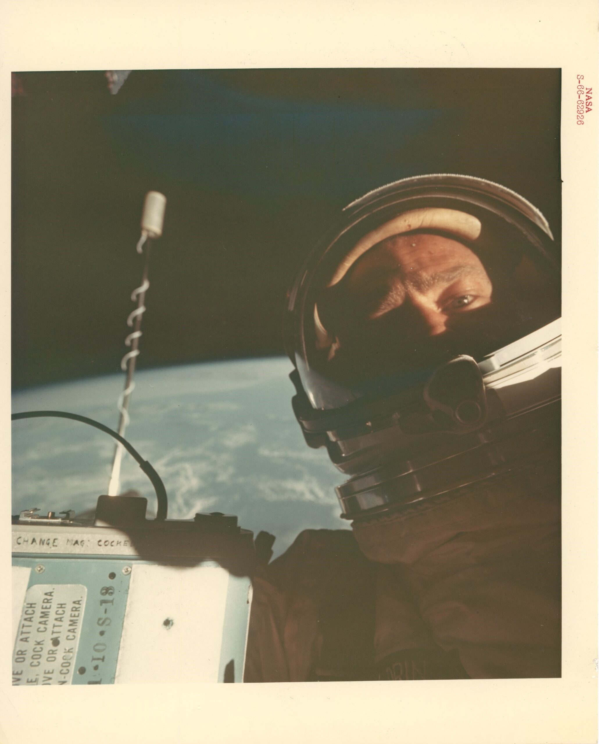 First Selfie in Space, Buzz Aldrin