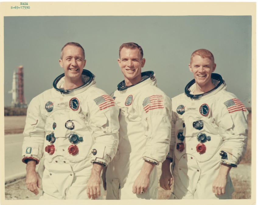 Portrait of Apollo 9 Crew