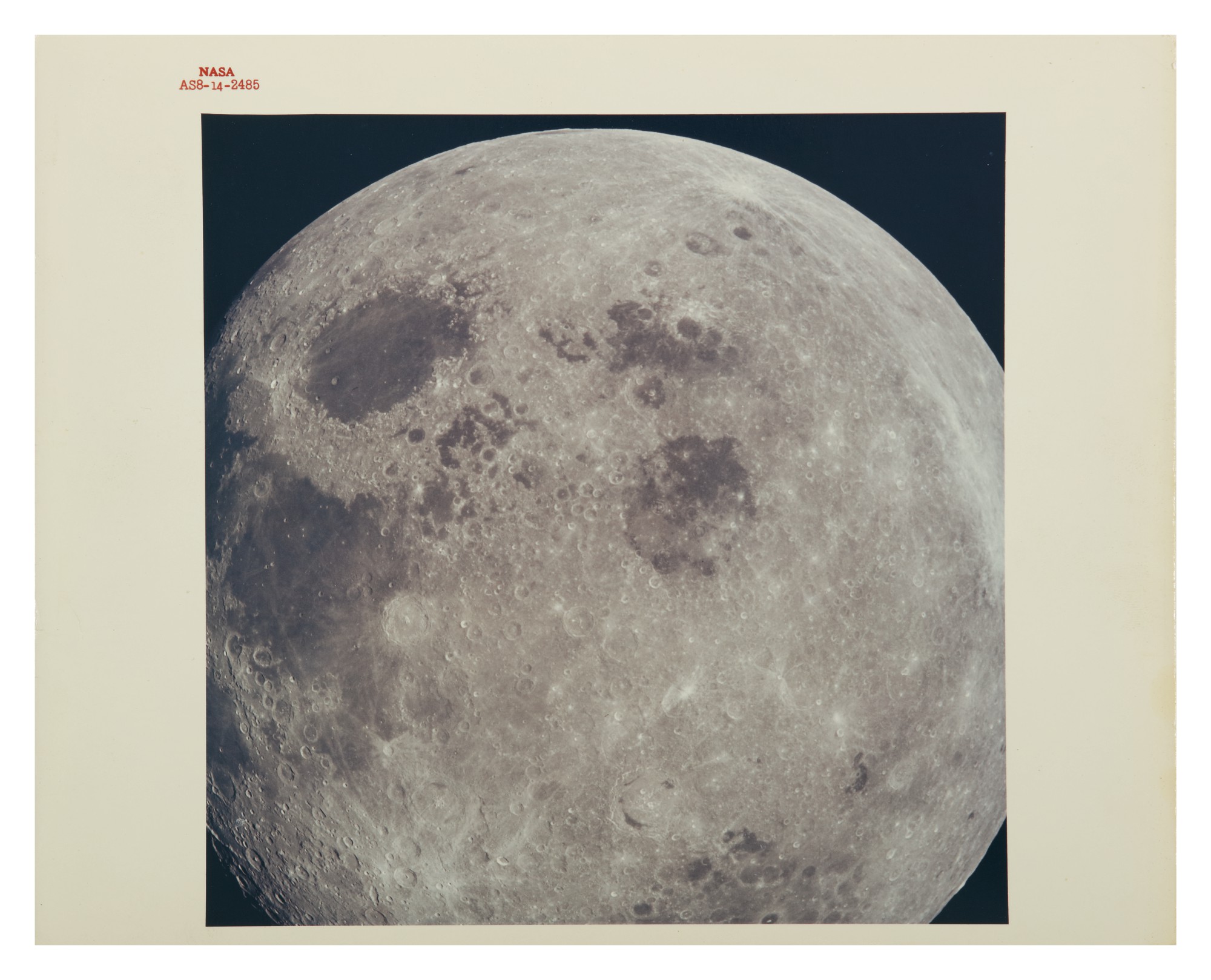 The Moon taken by Apollo 8